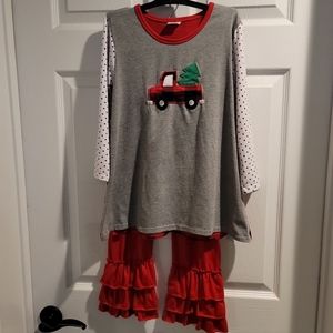 Girls Christmas outfit
